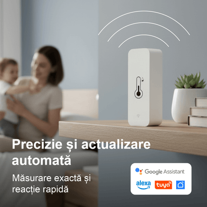 Senzor Temperatură și Umiditate WiFi — Kulstern™ Smart Home, Tuya