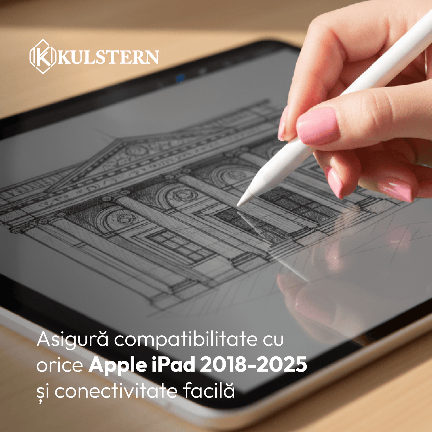 Stylus Pencil pentru iPad 2018-2026 — Kulstern™ Pro