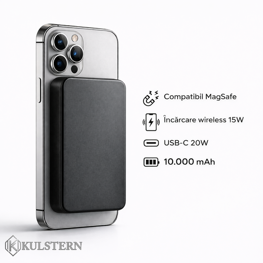 Baterie Externă MagSafe 10.000 mAh — Kulstern™ iCharge