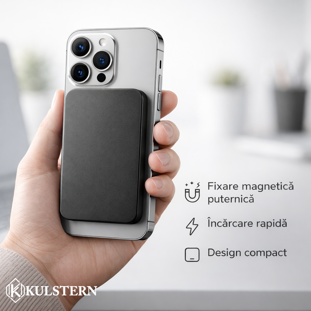 Baterie Externă MagSafe 5.000 mAh — Kulstern™ iCharge