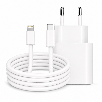 Încărcător rapid 20W pentru iPhone cu cablu Lightning 1m inclus Kulstern