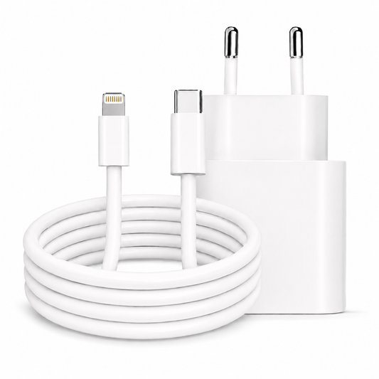 Încărcător rapid 20W pentru iPhone cu cablu Lightning 1m inclus Kulstern