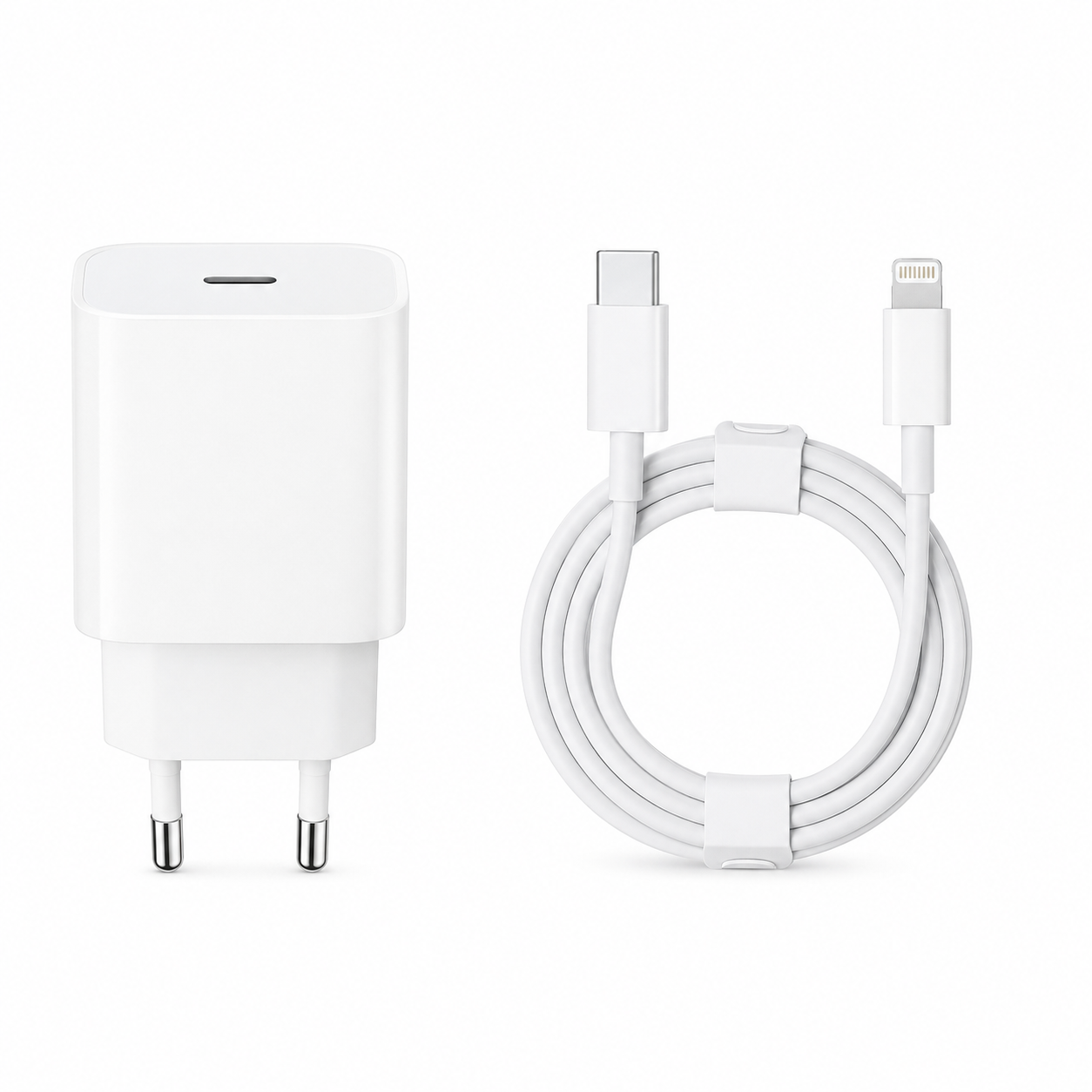 Încărcător rapid 20W pentru iPhone cu cablu Lightning inclus Kulstern