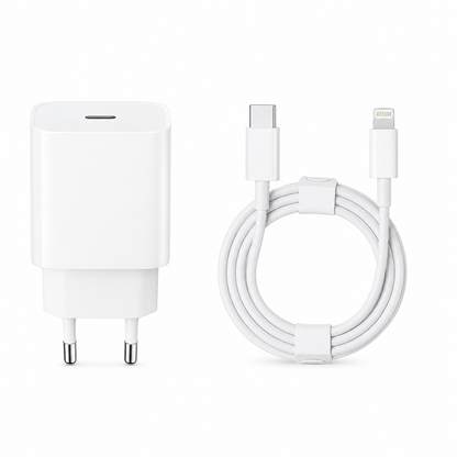 Încărcător rapid 20W pentru iPhone cu cablu Lightning inclus Kulstern