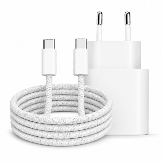 Încărcător rapid 35W USB-C cu cablu USB-C împletit 1m inclus Kulstern