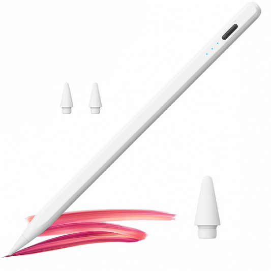 Stylus pencil profesional pentru iPad Kulstern Pro aluminiu alb